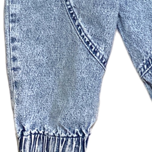 Vintage Little Levi's Acid Washed Denim Romper - Picture 4 of 15